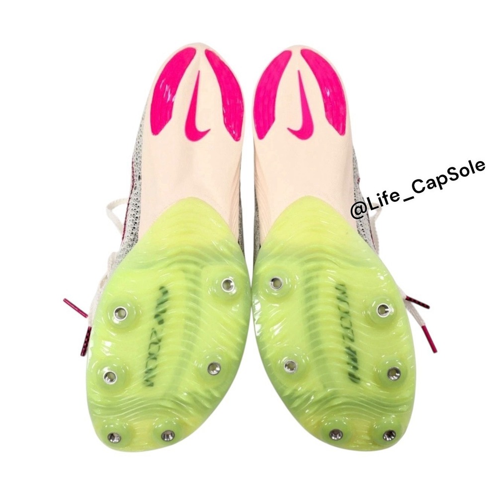 Size‎ 7.5 Nike Air Zoom Victory Track Distance Spikes Mens CD4385-101 / Womens 9 - Picture 5 of 12